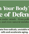 S.O.D. Support supplement bottle with text on a green background